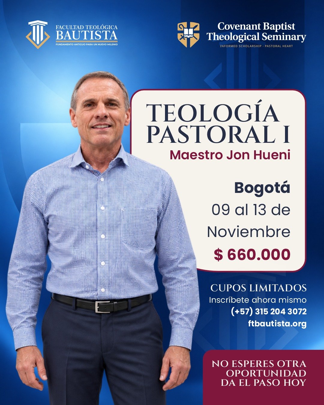 Teología Pastoral I - Bogotá, 09 al 13 de Noviembre